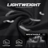 TACVASEN Women's 1/4 Zip Pullover Golf Shirts UPF 50+ Long Sleeve Sun Protection Shirts Athletic Tops Black, XL view 4