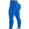 AUROLA Workout Leggings for Women Seamless Scrunch Tights Tummy Control Gym Fitness Girl Sport Active Yoga Pants (XS, Diva Blue) view 1