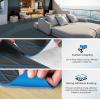 Hzkaicun Boat Flooring EVA Foam Boat Decking 95"x35.4" Boat Decking Foam Mat Self-Adhesive Non Slip Faux Teak Marine Deck mat Non-Slip Mat for Boat Deck Yacht Jet Ski Fishing Boat Surfboard Kayak RV view 3