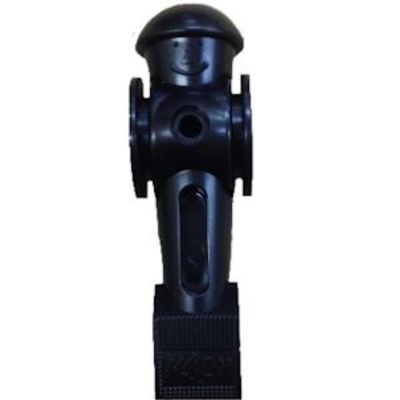 KICK Black Counterbalanced Player Set for 55" Foosball Table (excluding Venture, Voyager, Vanquish)