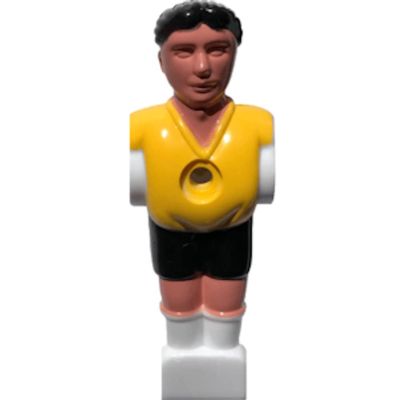 Yellow Uniformed Player Set for 55" Foosball Table (excluding Venture, Voyager, Vanquish)