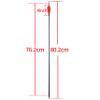 HNZMDY 30 inch Archery Pure Carbon Arrows Hunting Arrows with 4" Feather Fletching 100 Grain Replaceable Points Targeting Practice Arrows Spine 600 for Recurve Bow Compound Bow Longbow (12 pcs, Pink) view 3
