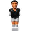 KICK Black Uniformed Player Set for 55" Foosball Table (excluding Venture, Voyager, Vanquish) view 1