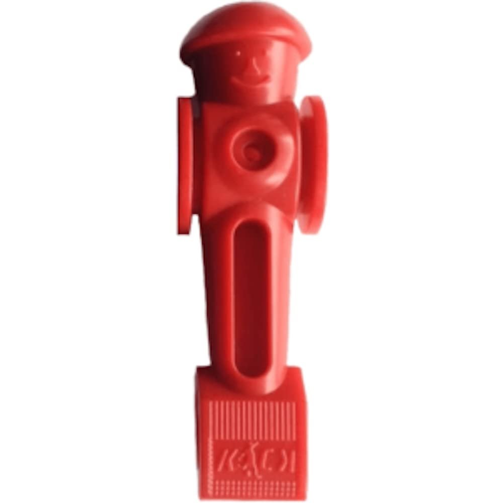 Red Counterbalanced Player Set for 48" Foosball Tables