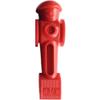 Red Counterbalanced Player Set for 48" Foosball Tables view 1