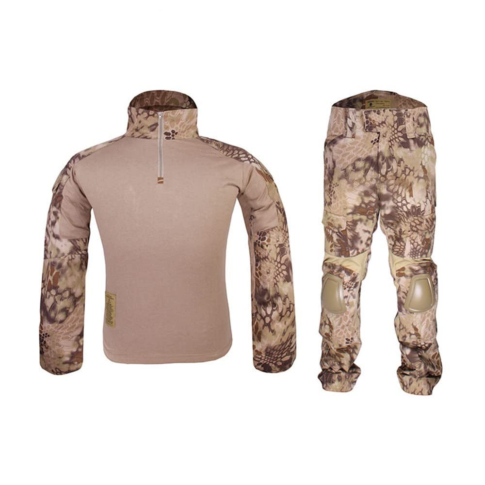 EMERSONGEAR Combat BDU G2 Uniform Set with Pads Tactical Suit and Pants