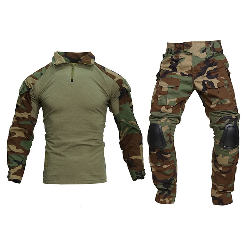 EMERSONGEAR Combat BDU G2 Uniform Set with Pads Tactical Suit and Pants