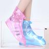 LUMoony 2Pcs Silicone Non Slip Shoe Covers Waterproof Sand Control Non-Slip Shoes Cover Reusable Silicone Shoe Covers with Zippers for Cycling Outdoor Camping Fishing Garden Travel Women Men Kids view 4