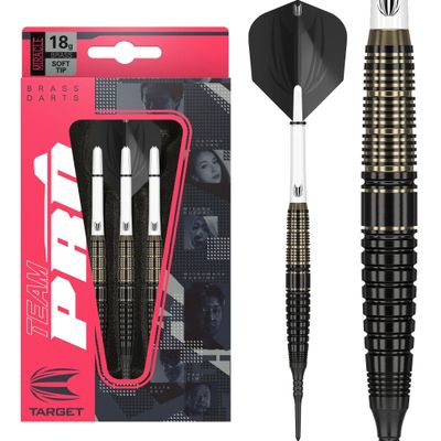 TEAM PRO Series MIKURU SUZUKI BRASS 18G 2BA Brass Dart Set (With Dedicated Case) (TEAM PRO Series MIKURU SUZUKI BRASS 18G 2BA Brass Dart Set With Dedicated Case))