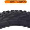 20 * 4 Fat Bike Tires,30PSI Bicycle Replacement Tyres and Inner Tube for Wide Mountain Snow Bike view 4