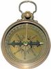 Nautical Round Compass Brass Vintage Antique Pocket Style Gift Solid Maritime Compass, Camping Travelling Equipment Marine Working view 2