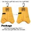 PWHAOO Funny Golf Gift I Know I Play So Try to Keep Up Golf Ball Storage Bag Golf Club Gift Ball Pouch Sack Gag Gift (I Know I Play Like A BS) view 4