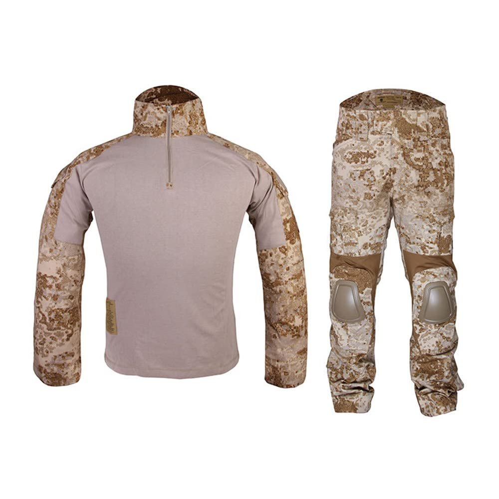 EMERSONGEAR Combat BDU G2 Uniform Set with Pads Tactical Suit and Pants