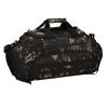 UNISTRENGH 3-Ways Tactical Military Nylon Men Holdall Weekend Travel Duffel Bag Backpack Messenger Shoulder Bags Rucksack Handbag (Black camouflage) view 1