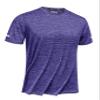 TACVASEN Purple Athletic Shirts for Men - Short Sleeve Dry Fit Workout Running Gym Quick Dry Polyester Shirts view 1