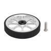 VGEBY Folding Easy Wheel, Aluminum Alloy 82mm Widened Bearing Easy Wheel for 3sixty Folding Bike(Silver) view 1