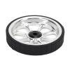 VGEBY Folding Easy Wheel, Aluminum Alloy 82mm Widened Bearing Easy Wheel for 3sixty Folding Bike(Silver) view 2