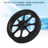VGEBY Folding Bike Easy Wheel, Aluminum Alloy 82mm Widened Bearing Easy Wheel for Brompton 3sixty Folding Bike(black) Folding Bike Easy Wheel Black view 4