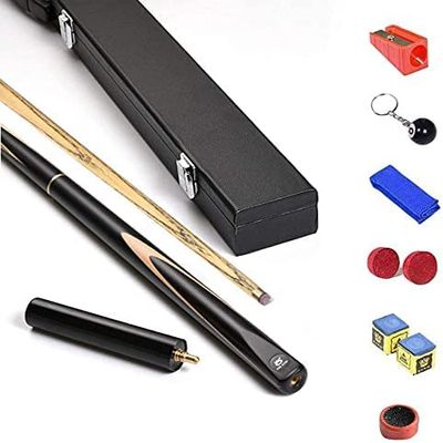 LIOYUHGTFY Pool Cue Stick Billiard Pool Cue 57 Inch Professional 10Mm Tip Billiard Pool Stick(18-21Oz) for Explosive Breaks and Effortless Jumps 0408(Color:C;Size:10mm Tip)