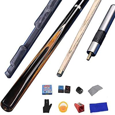 LIOYUHGTFY Pool Cue Stick Billiard Pool Cue 57 Inch Professional 10Mm Tip Cue with Adjustable Extension Commercial Cue Sticks Pool Sticks 0408(Color:A;Size:145CM 10MM Tip)