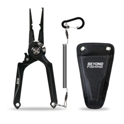 Beyond Fishing Pro Aluminum Series 8 Inch Black
