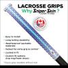 SNIPER SKIN ICT Lacrosse Grip - Waterproof Replacement Grip Wrap - Perfect Team Swag - Easy to Install, Strong Sports Grip - USA Flag Large view 2