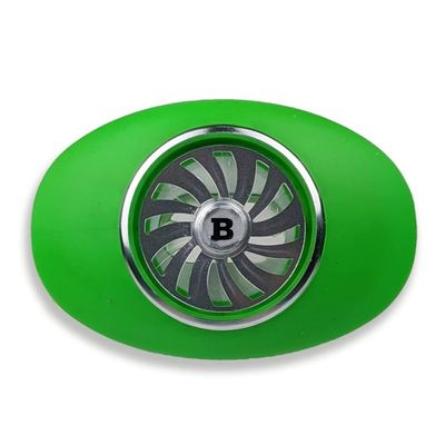 Battle Sports Spinner Oxygen Football Mouthguard - Superior Airflow & Better Performance, Maximum Protection & Breathability Football Mouthpiece, Works with Braces - Green