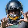 Battle Sports Spinner Oxygen Football Mouthguard - Superior Airflow & Better Performance, Maximum Protection & Breathability Football Mouthpiece, Works with Braces - Green view 3