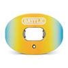 Battle Sports Prism Oxygen Football Mouthguard - Superior Airflow & Better Performance, Maximum Protection & Breathability Football Mouthpiece, Works with Braces - Gold/Blue view 1