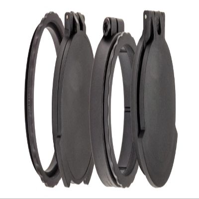 Tenebraex Ocular & Objective Flip Up Scope Cover Kit for Tract Toric 2.5-15x44 (44KIT-000001)