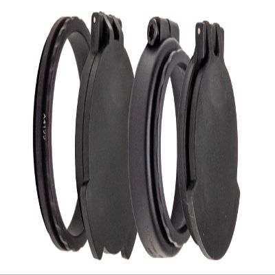 Tenebraex Ocular & Objective Flip Up Scope Cover Kit for Zeiss Conquest 2-10x42 (42KIT-FCRB01)