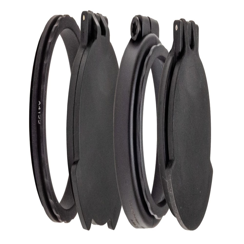 Tenebraex Ocular & Objective Flip Up Scope Cover Kit for Zeiss Conquest 2-10x42 (42KIT-FCRB01)