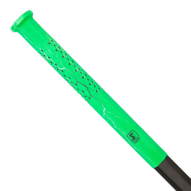 SNIPER SKIN ICT Lacrosse Grip - Waterproof Replacement Grip Wrap - Perfect Team Swag - Easy to Install, Strong Sports Grip - Green Lightning