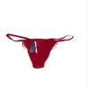 Victoria's Secret Very Sexy Fringe V-String Rhinestone Panty Color Red New (Medium) view 2