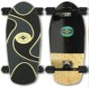 Shark Wheel 30.5" Surfskate Skateboard Complete with 72MM, 78A DNA Black Shark Wheels - Beach Life view 1