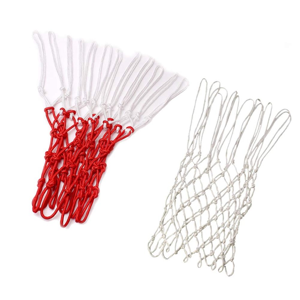 Homoyoyo Basketball Rim Net Replacement 12' High Density Nylon Mesh Heavy Duty Basketball Nets