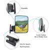 10L0L Golf Cart Mirror, Side Rear View Mirror Fits for Yamaha EZGO Club Car Golf Cart and Others Drilling Required or No-drilling Required Hardware Include view 3