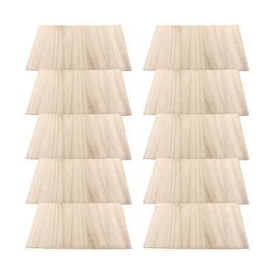 Homoyoyo 10Pcs Taekwondo Breaking Board Rebreakable Boards Wood Breaking Boards Balsa Wood Sheets Taekwondo Training Accessory for Martial Arts Karate Practice Performing