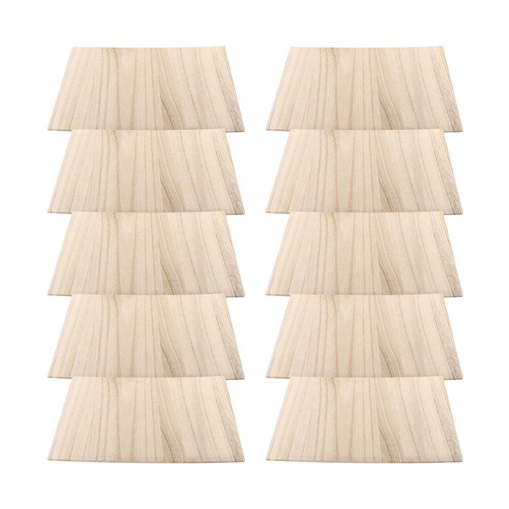 Homoyoyo 10Pcs Taekwondo Breaking Board Rebreakable Boards Wood Breaking Boards Balsa Wood Sheets Taekwondo Training Accessory for Martial Arts Karate Practice Performing