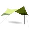 Camping Tarp Hammock Rain Fly, UV Protection UPF40+, Waterproof and Lightweight, Tent Tarp for Backpacking, Hiking, Traveling, 16158ft, Green view 1