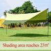 Camping Tarp Hammock Rain Fly, UV Protection UPF40+, Waterproof and Lightweight, Tent Tarp for Backpacking, Hiking, Traveling, 16158ft, Green view 3
