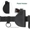 abcGoodefg 6 in 1 Black Utility Belt Tactical Police Belts with Pouch Men/Women Security Belt Law Enforcement Duty Belt Costume Belt (6 PCS, Black) view 4