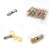 Magik 10 Pack Metal Silver Team Sports Training Emergency Loud Whistle with Lanyard view 2