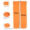 Lastclream Women Costume Knee-High Stockings for Girls 80D Semi Opaque Velma Costume Knee High Sock (Orange) view 3