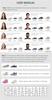 Rain Boot Waterproof Shoes Covers, Sand Control Non-Slip Shoe Cover Galoshes, PVC Rubber Sole Reusable Rain Snow Boots Overshoes for Cycling Outdoor Camping Fishing Garden Travel (S, Transparent) view 2