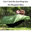 Camping Hammock Tent, Hammock & Ground Tent & Swing 3 in 1with Mosquito Net Waterproof Lightweight Bag view 4