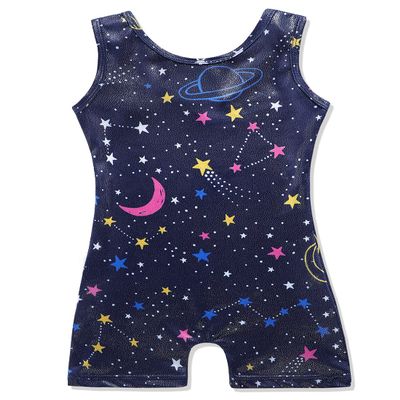 HOZIY Baby Leotards for Toddler Girls Gymnastics Apparel Outfit 12-18 18-24 Months 2t Cosmos Galaxy Sparkly Clothing Apparel