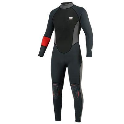 Mens Wetsuits 3mm Neoprene Full Diving Suit Back Zip for Diving Snorkeling Surfing Grey XS