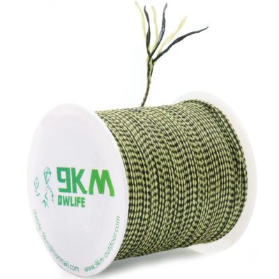 9KM DWLIFE Kevlar Cord Kevlar Line, High Strength, Abrasion Resistance, Flame Retardant, Fishing Assist Cord, Kite String, Tactical Survival