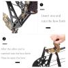 Elkrich Compound Bow Press Archery Portable Bow Press Aluminium Alloy Archery Ratchet Bow Press Bow Open Tool for Tuning Hunting Shooting (Black) view 3